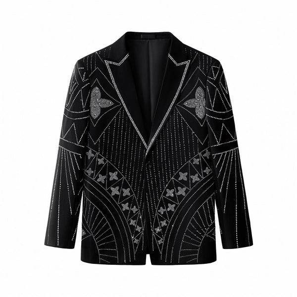 SB474-Eclipse Crest Blazer-BLKSL