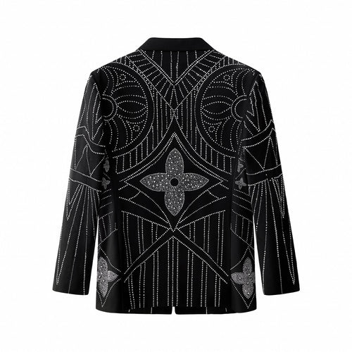 SB474-Eclipse Crest Blazer-BLKSL – view 1