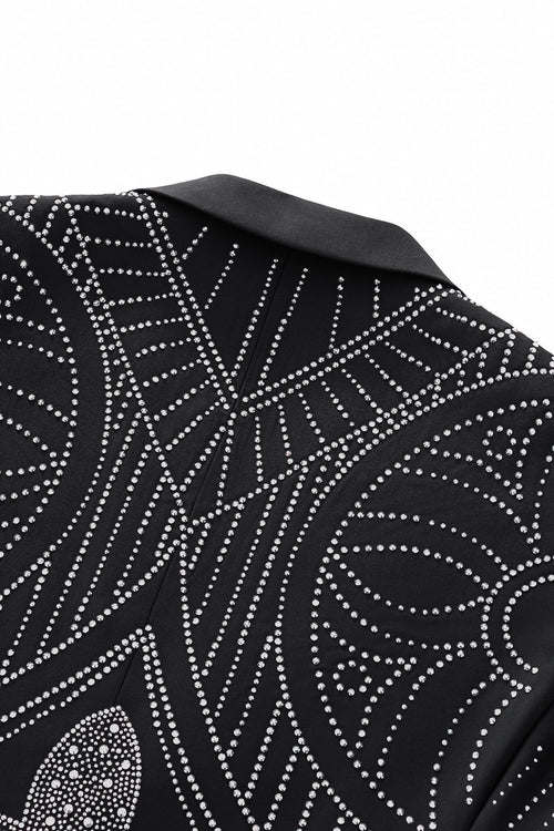 SB474-Eclipse Crest Blazer-BLKSL – view 3