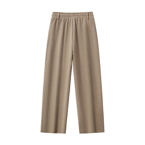 Conjunto Loft – Camisa y pantalón texturizados de manga corta - MARRÓN – view 5