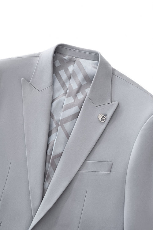 SU600-ESSENCE SIGNATURE SUIT-GREY – view 2