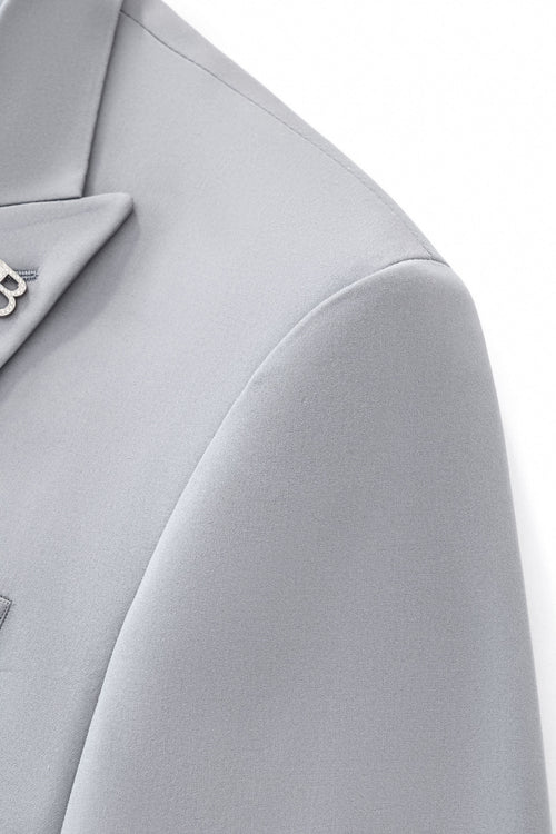 SU600-ESSENCE SIGNATURE SUIT-GREY – view 3