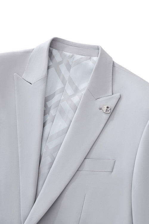 SU600-ESSENCE SIGNATURE SUIT-SILVR – view 2