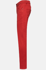 Estilo básico Denim-ROJO