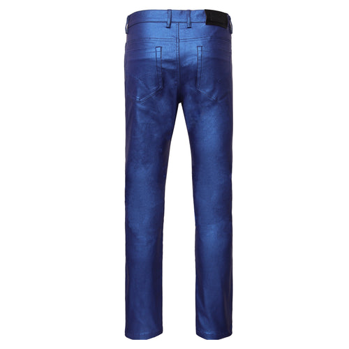 Vaqueros metalizados Vogue versátiles - AZUL