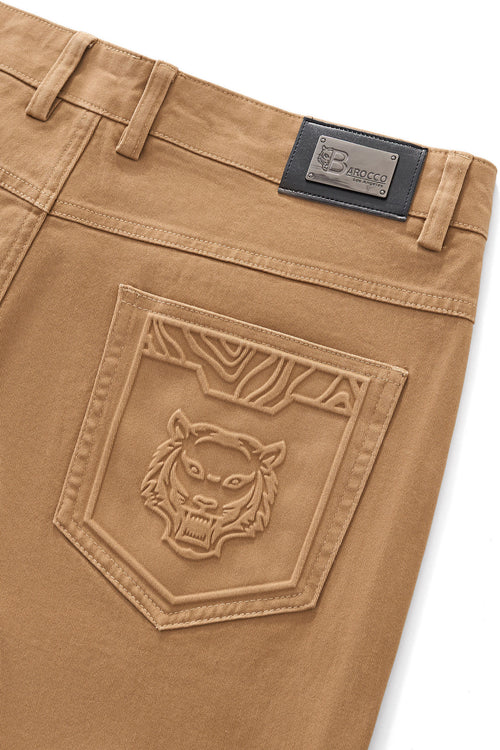 TC120-Apex Stretch Pants-KHAKI – view 5