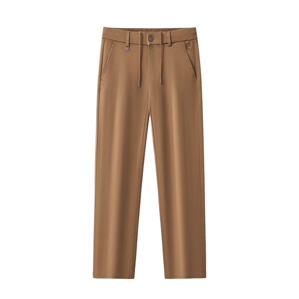 TC121-Apex Drawstring Stretch Pants-KHAKI