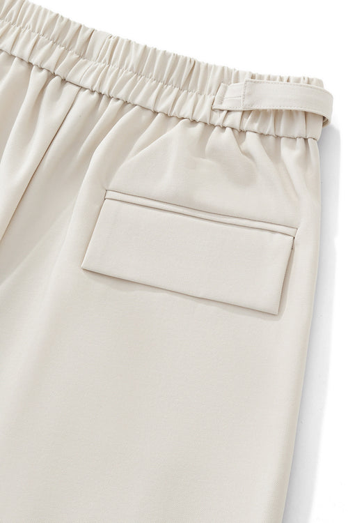 Pantalones Wellington con trabillas laterales - Topo grisáceo – view 3