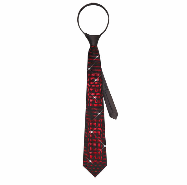 TIE51 - Radiance Knot-BLACK/RED