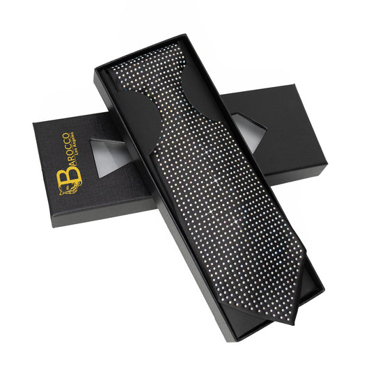 Starlight Tie-BLACK/HOLO