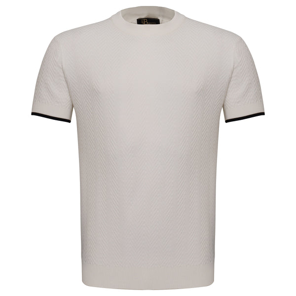 TS53 - BreezeKnit Tee WHITE