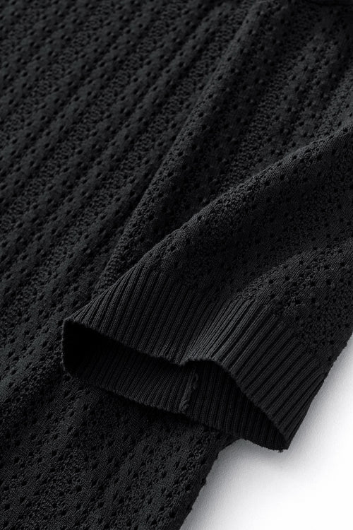 Camisa de punto AirWeave - NEGRA – view 3
