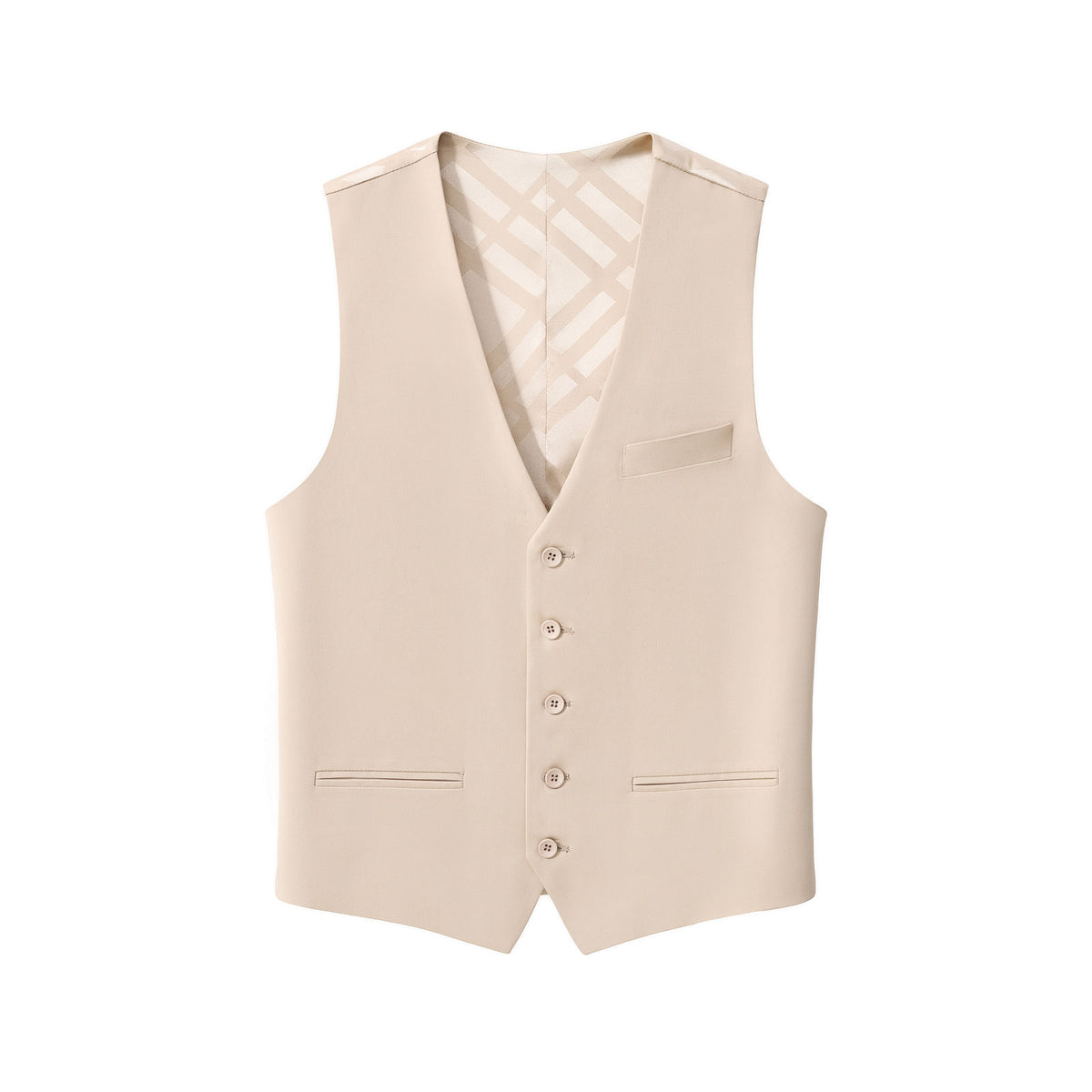 VS600-ESSENCE SIGNATURE VEST-KHAKI – BAROCCO wholesale vests