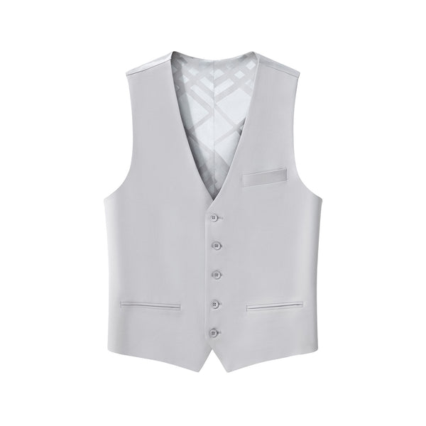 VS600-ESSENCE SIGNATURE VEST-SILVR