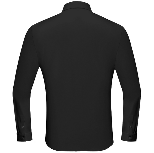 Electric Aura Button-Up Shirt-BLACK/BLACK