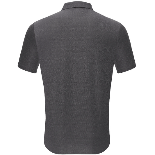 Elevate Edge Short-Sleeve Shirt-GREY