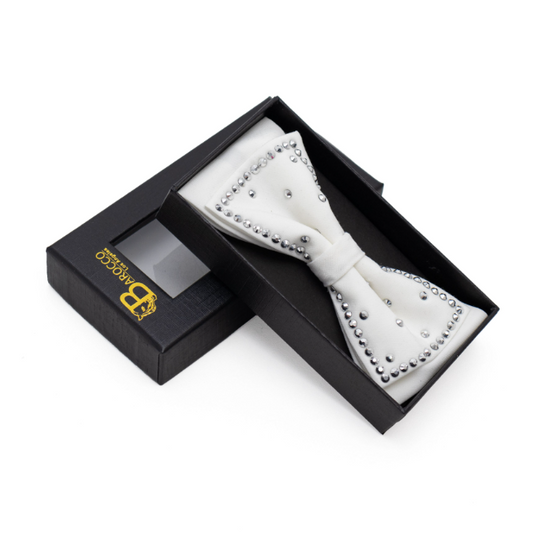 Classy Knots-WHITE/SILVER