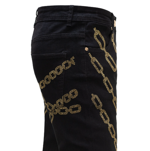 Enlaces dorados - Ático Century - NEGRO/ORO