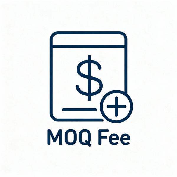 Tarifa de MOQ de $20 (MOQ por artículo es de 3 piezas)